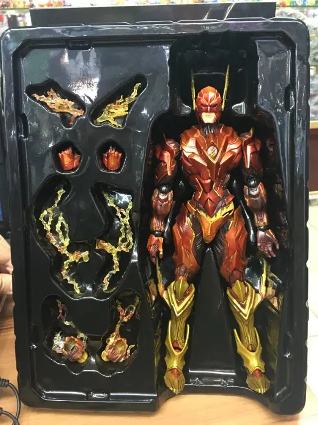 Горячая Распродажа вариант Play Arts Kai Super Hero флэш DC Comics фигурка статуя модель