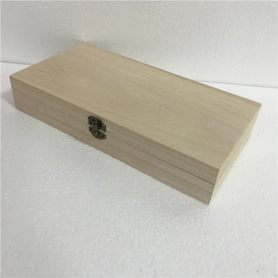 Деревянный деревянный ящик для хранения косметики | Дом и сад