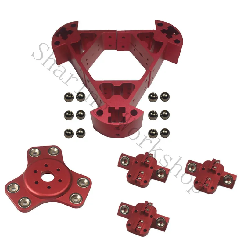 Магнитный эффектор Reprap Delta Kossel k800 + каретка угловые фитинги Набор круглых
