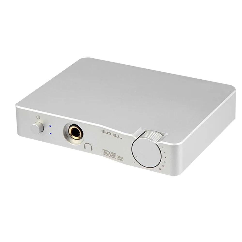 SMSL ВМВ V2 Hifi аудио USB ЦАП 32Bit/384 кГц декодер CM6631A ES9023 с усилителем для наушников Вход