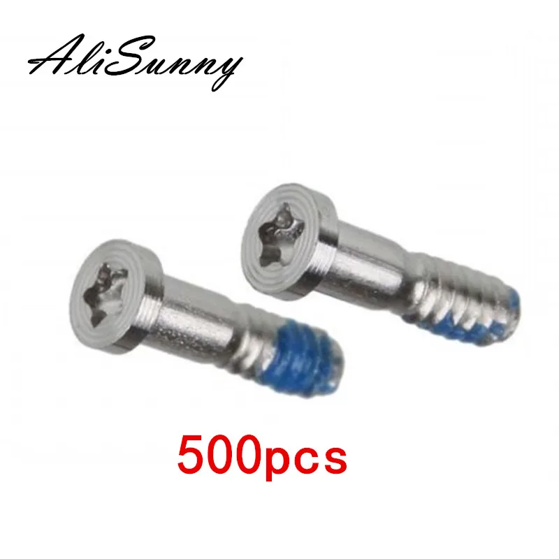 AliSunny 500 шт. винт для задней крышки iPhone 6 6S Plus Нижняя док станция Torx 5 звезд Pentalobe 5S 7G X
