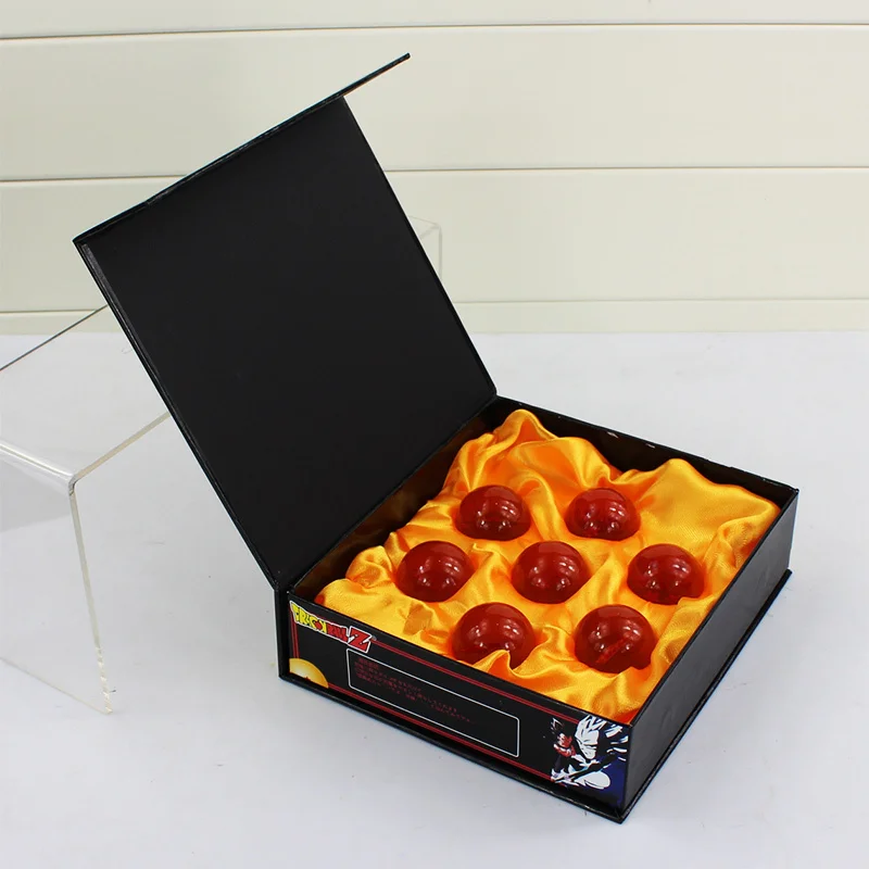 7 pz/lotto Дракон Z 3 5 см Nuovo в Scatola DragonBall Stelle Crystal Ball Палле Completo ди vendita др. dettaglio|Игровые