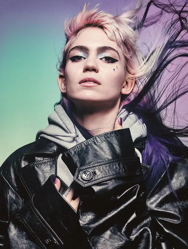 Плакат с музыкальной звездой MX07412 Grimes Canada Synthpop Electronica 14x19 дюймов|poster canada|poster starsposters