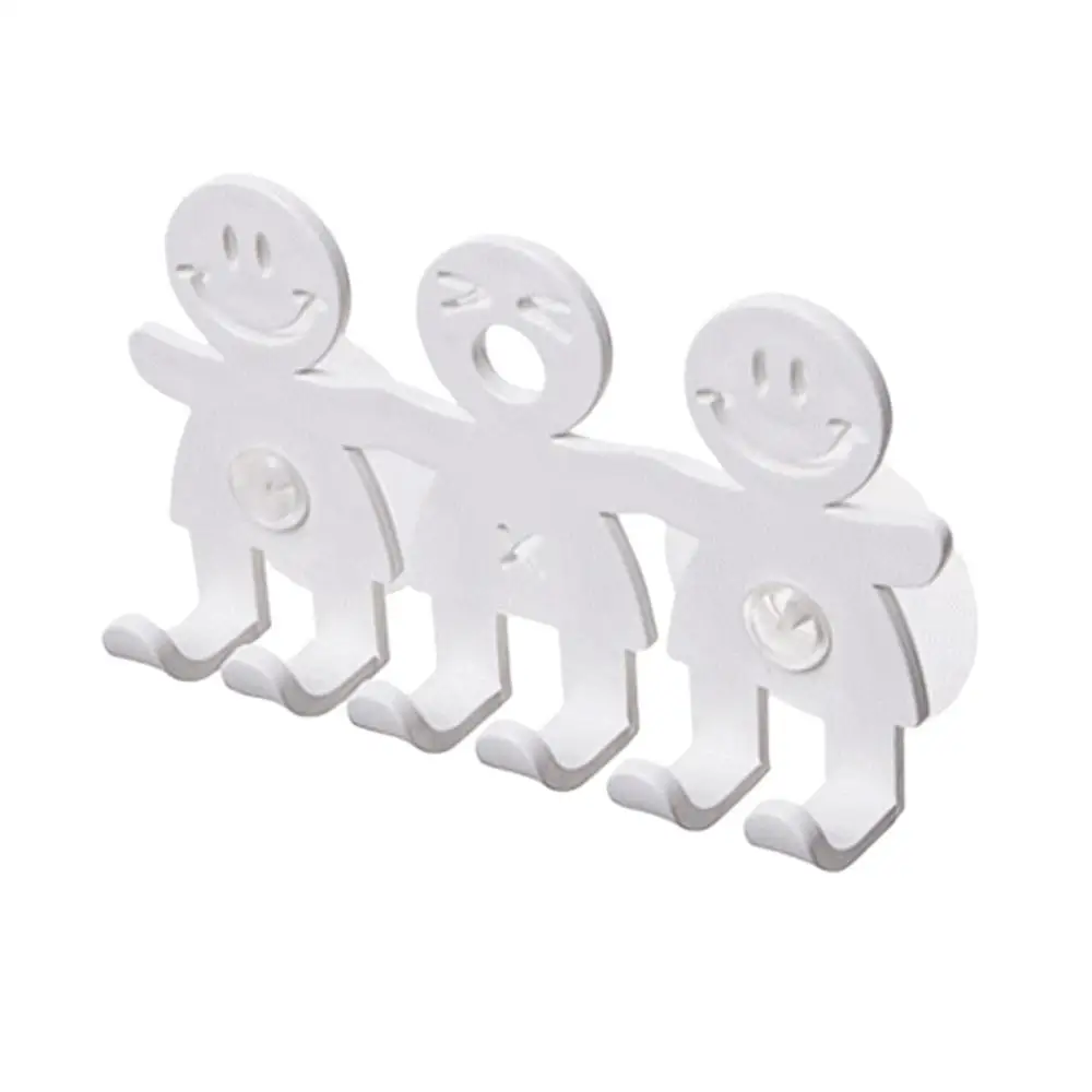 5 Position Tooth Brush Holder Suction Hooks Bathroom Sets Cute Smile Cartoon Sucker Toothbrush | Обустройство дома