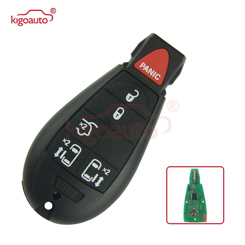 Пульт дистанционного управления Kigoauto #9 5 кнопок 434 МГц для Dodge Grand Caravan 2009 2010 2011 2012 |