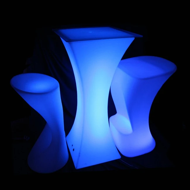 Светодиодный барный стол меняющий цвет для ночных клубов светодиодной мебели с