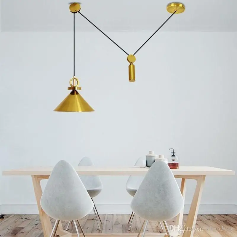 

Modern LED Pendant Light Gold Hanging Lamp LED Pendant Lamp For Living room Bedroom Dining Room Indoor Lighting Luminares