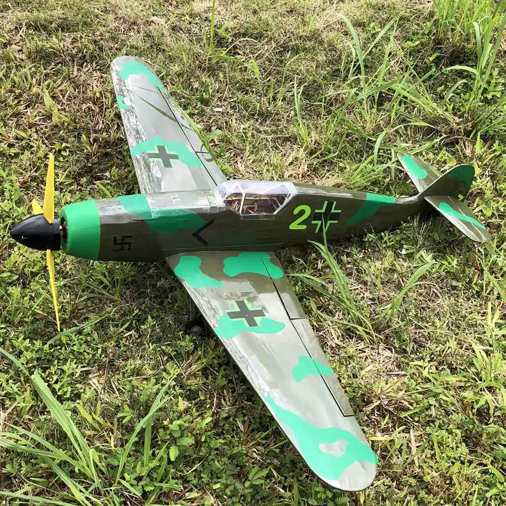 Игрушка самолет RC Набор DIY warbird BF109 ME 109 1400 мм размах крыльев бесплатная доставка|rc