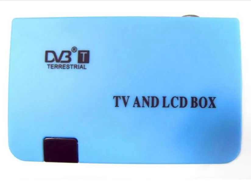 Новейший цифровой телевизор и ЖК приставка VGA/AV тюнер DVB T ресивер VGA 02 для