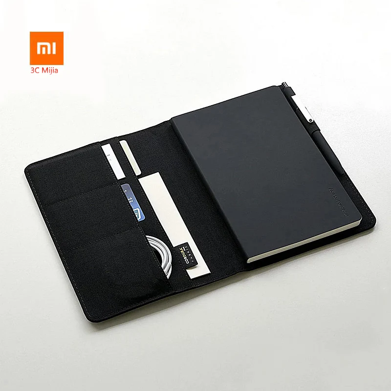 Xiaomi Youpin ноутбук умный дом Kaco благородный бумажный ноутбук из искусственной кожи слот для карт кошелек книга для офиса путешествия с ручкой и чехол