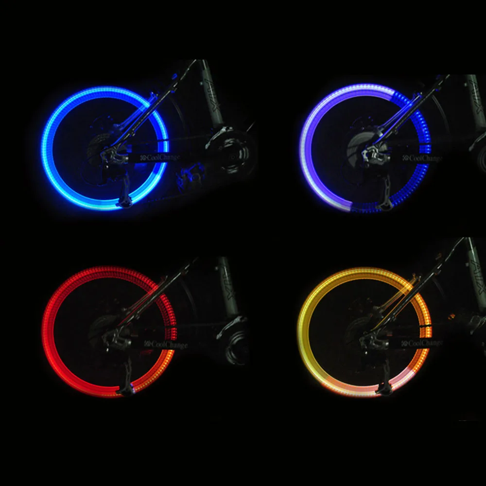 Велосипедная велосипедная шина колпачки для клапанов неоновое колесо спицы