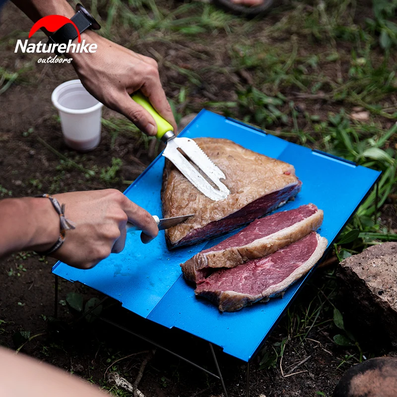 Складной походный стол Naturehike из алюминиевого сплава уличный прочный