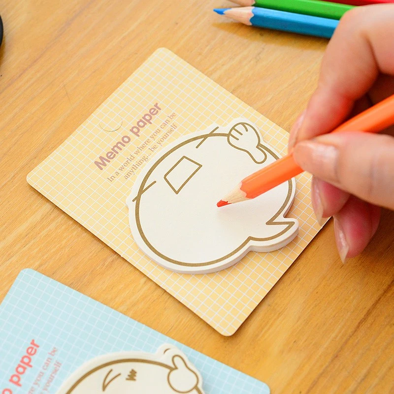 Милые Kawaii блокнот для заметок креативные наклейки липкая бумага детские