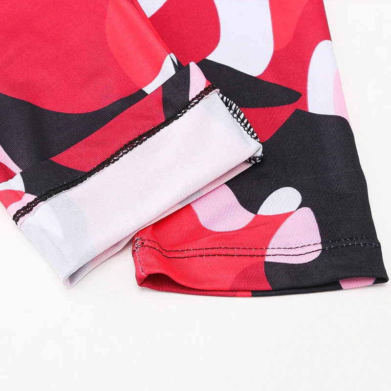 Штаны для йоги женские модные спортивные камуфляжные леггинсы Леггинсы