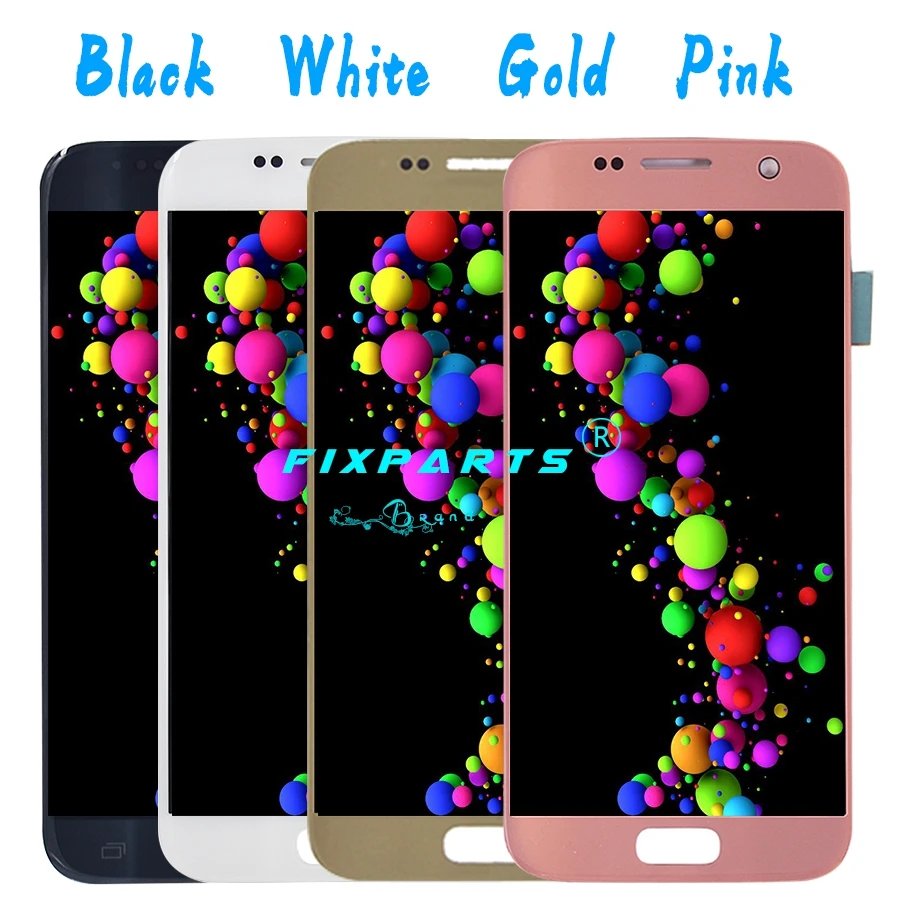 AMOLED экран для 5 1 &quotSAMSUNG GALAXY S7 дисплей G930 LCD G930F сенсорный дигитайзер SM ЖК Замена