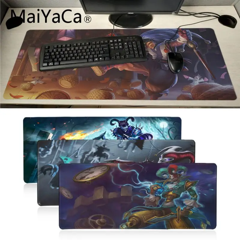 Maiyaca винтажный классный офисный коврик для мыши league of legends shaco игровой мягкий