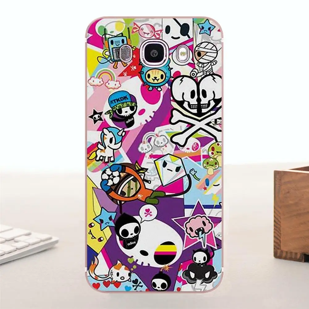 Bixedx японские мягкие чехлы Tokidoki для Samsung Galaxy Note 5 8 9 S3 S4 S5 S6 S7 S8 S9 S10 mini Edge Plus