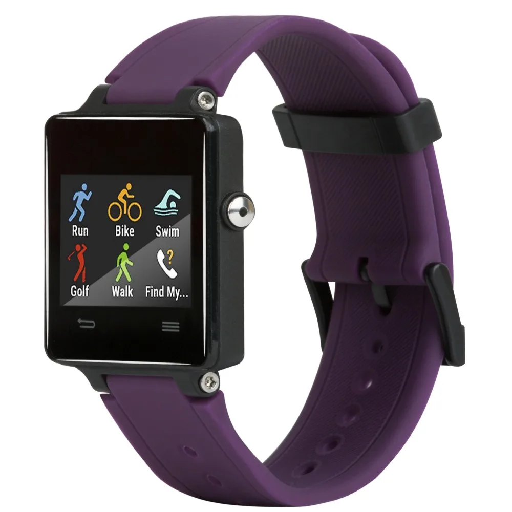 Baaletc для Garmin Vivoactive Ацетатный ремешок мягкий силиконовый сменный фитнес-браслет с застежками для Garmin Vivoactive