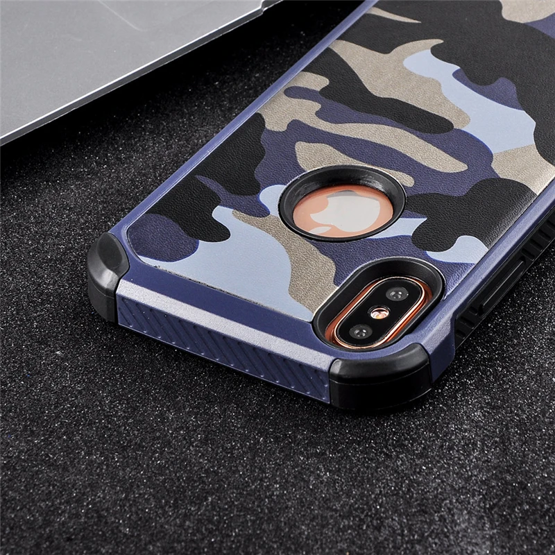 Камуфляжный чехол для iPhone 12 Pro Max 11 XS XR X мягкая силиконовая Противоударная задняя