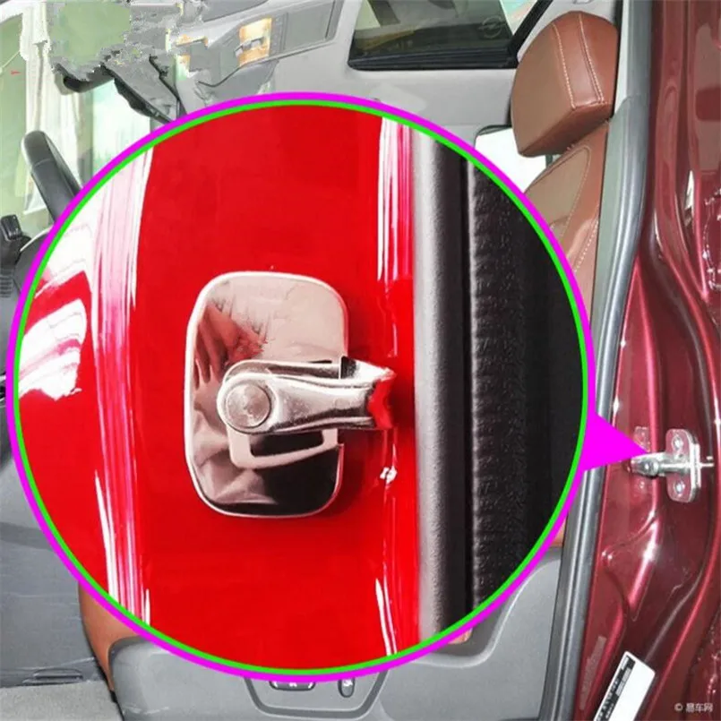 4 шт./компл. автомобильный Стайлинг дверной замок водонепроницаемый защитный