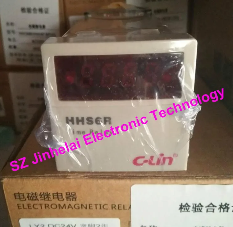 

100%New and original C-Lin Display cycle time relay HHS6R (substitution DH48S-S JSS48A-S) AC380V, AC220V, AC127V, AC110V