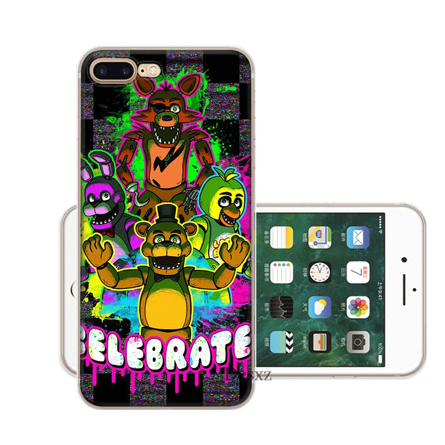 Чехол для телефона Жесткий iPhone 11 Pro X XR XS Max 6 6s 7 8 Plus 5 5s SE чехол Фредди пять ночей |