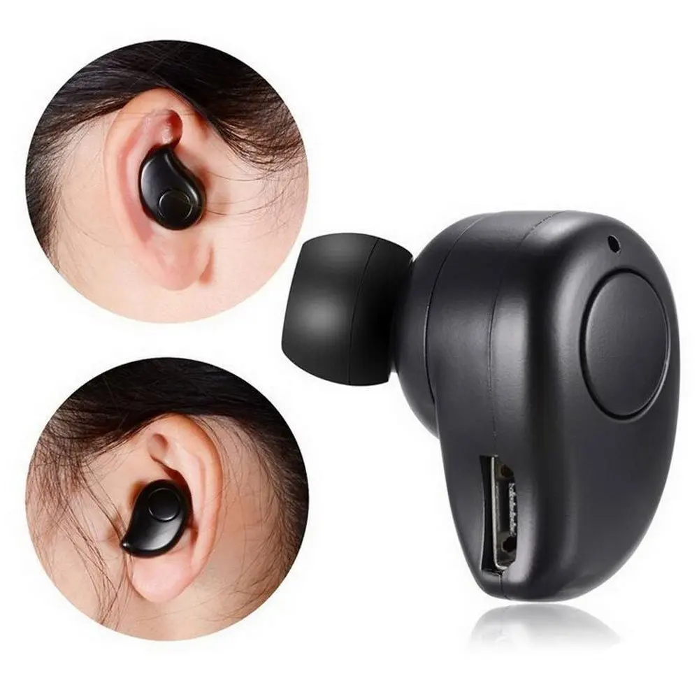 S530 Plus мини беспроводные Bluetooth наушники невидимые с шумоподавлением микрофоном