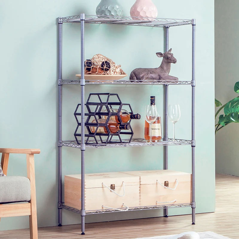 SINGAYE четыре слоя Multi-function стеллаж косметический Органайзер для офиса кухня ванная