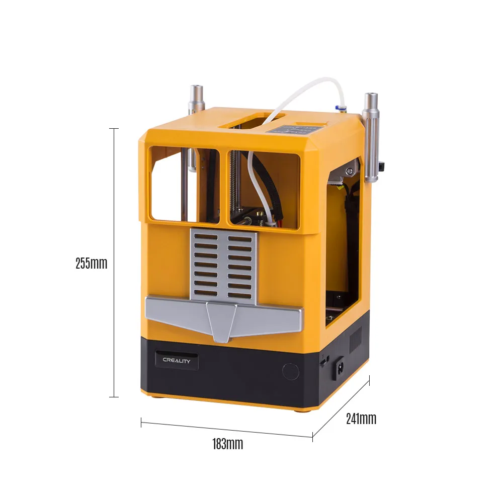 Creality 3D CR-100 компактный размер настольный 3d принтер Полностью Собранный 100*100*80 мм размер печати автоматическое выравнивание с пультом дистанционного управления