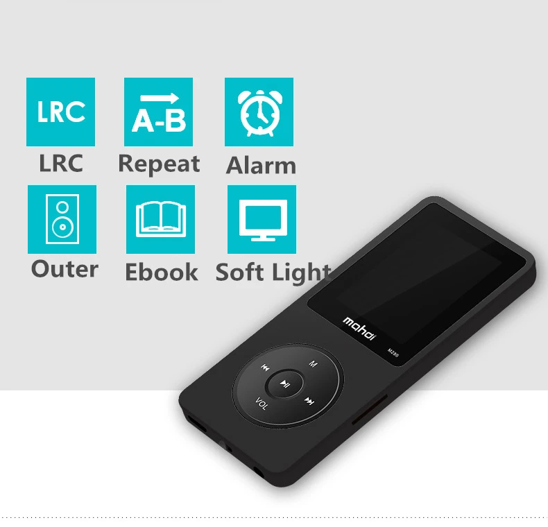 M280 8G 80 часовой аккумулятор с поддержкой MP3 Tf карты LRC Hifi плеер мини экран диктофон