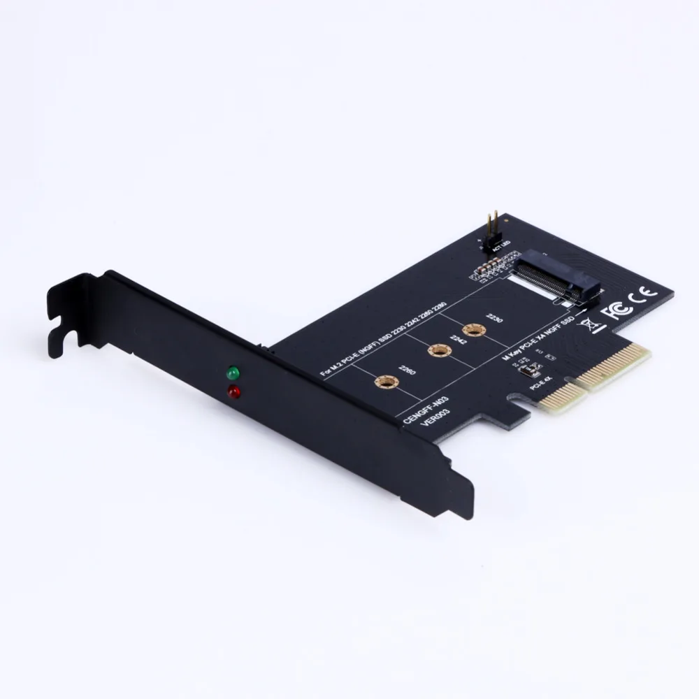 Адаптер PCI Express 4x к M Key M.2 SSD слот для E (NGFF) 2230 2242 2260 2280 карта PCIe X4 адаптер|pci express|pci 4xpci