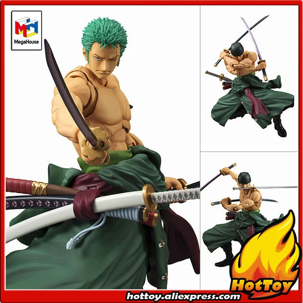 

100% Оригинальные переменные экшн-фигурки героев MegaHouse VAH-ророноа Зоро из «ONE PIECE»