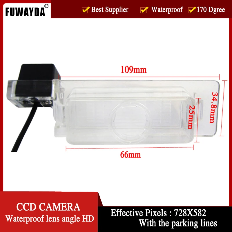 FUWAYDA Беспроводная цветная CCD Автомобильная камера заднего вида для Kia Optima 2010 2011/KIA
