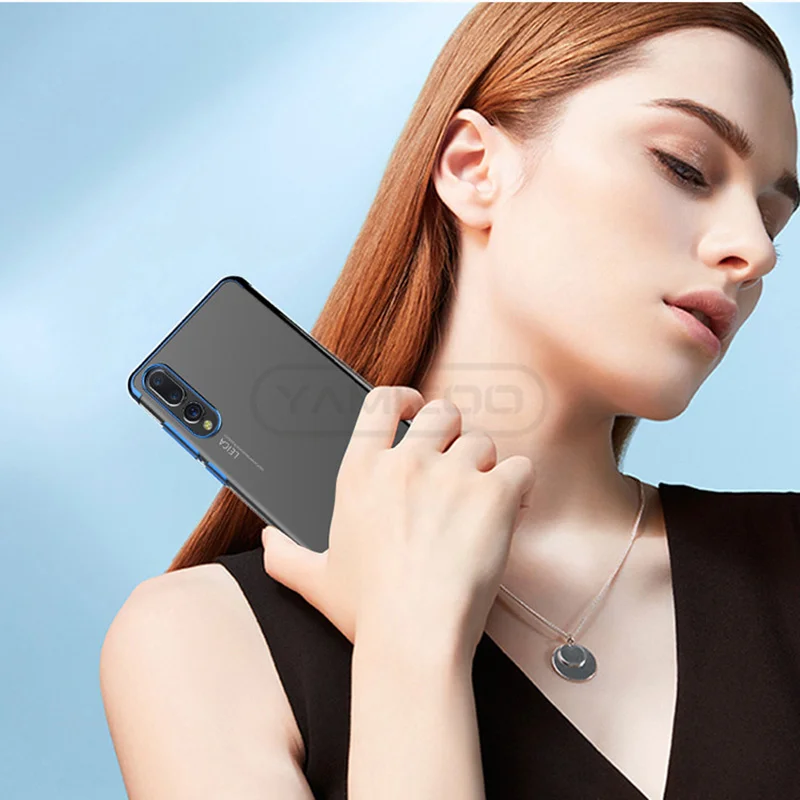 Mousmi чехлы для телефонов Huawei P10 Lite P20 роскошный мягкий силиконовый прозрачный