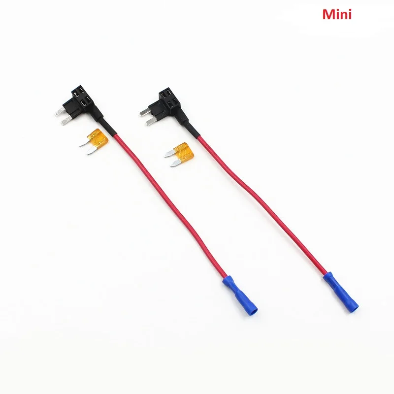 Rockeybright 50-1000 шт. ATO Mini/Standard/Small/Micro Blade держатель предохранителя 12 В свинья Задняя