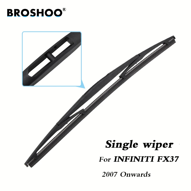 

BROSHOO Car Rear Wiper Blades Back Windscreen Wiper Arm For Infiniti FX37 Hatchback (2007-) 350mm,Windshield Auto Accessories