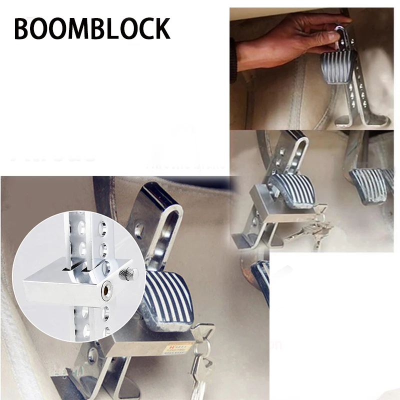 BOOMBLOCK 1 комплект Автомобильный Противоугонный замок Тормозная сталь для Audi A4 A3 A6 C6