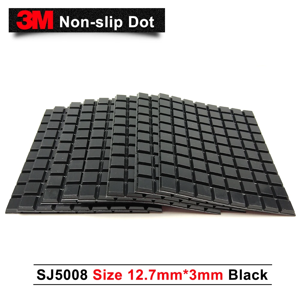 3M резиновый клей Bumpon SJ5008/защитные резиновые точки/черный цвет/Ш 3000 мм * в 3 мм/шт.