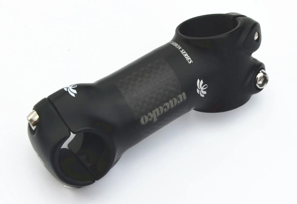 wacako 25.4mm stem carbon Aluminum Alloy bicycle road mountain MTB 50/60/70/80mm | Спорт и развлечения
