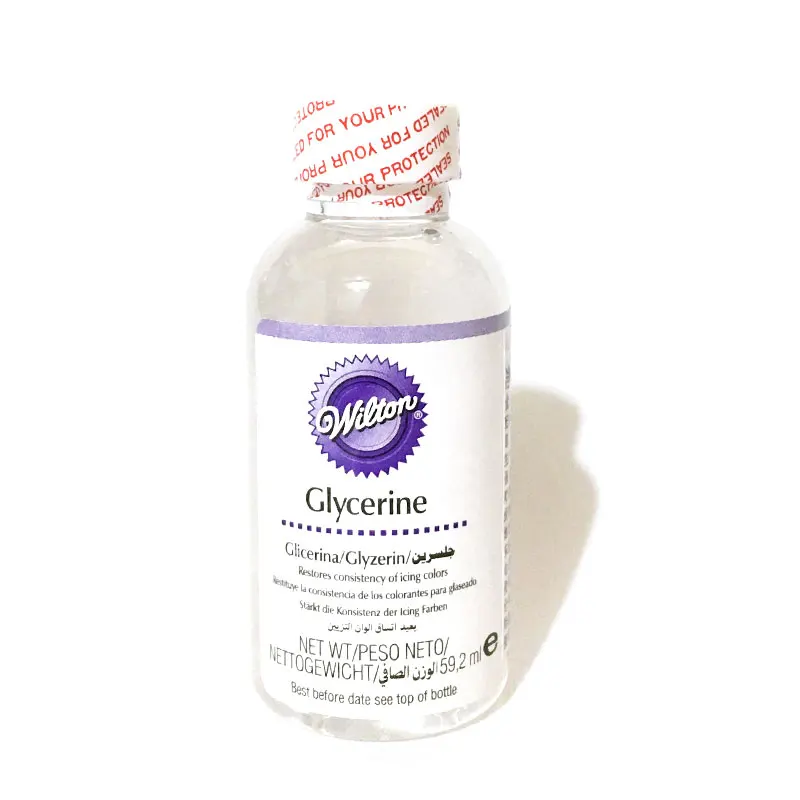 

5 PCS Wilton of glycerin food products/moisturizer/sugar/ dried Peres/anti sticking materials