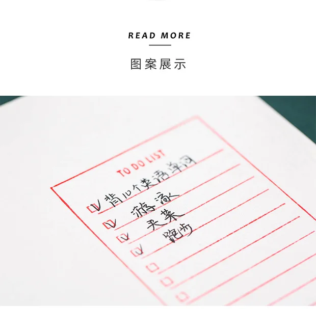 Daily weekly Monthly plan To do List decoration stamp wooden rubber stamps for scrapbooking stationery DIY craft standard stamp