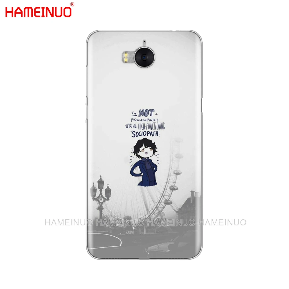 HAMEINUO Шерлок Холмс Sherlocked сотовый телефон чехол для Huawei Honor 3C 4X 4C 5C 5X6 7 Y3 Y6 Y5 2 II Y560