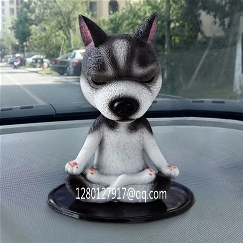 Имитация животного Симпатичный щенок статуя мопса далматинский Пудель Shih Tzu