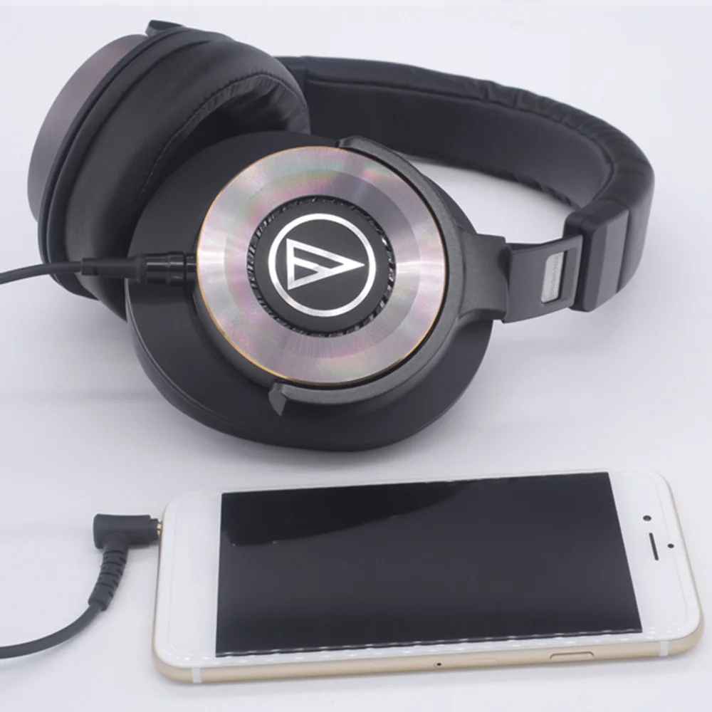 Audio-Technica ATH-WS1100iS портативные hifi Наушники Накладные наушники 3,5 мм проводные наушники для смартфонов с микрофоном