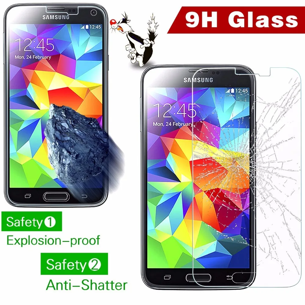 Закаленное стекло для защиты экрана Samsung Galaxy S2 Plus S3 DUOS S4 S5 S6 J2 Prime J1 J3 J5 J7 2016 Neo J701F/DS