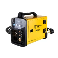 DEKO MKA-200 200A 4.9KVA IP21S инвертор Arc MIG 2 в 1 Электрический сварочный аппарат w/сменный сварочный пистолет MMA сварочный аппарат
