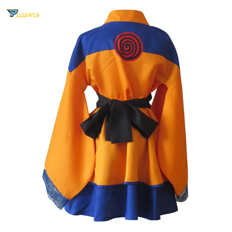 

Anime Uzumaki Lolita Kimono Dress Cosplay Costume