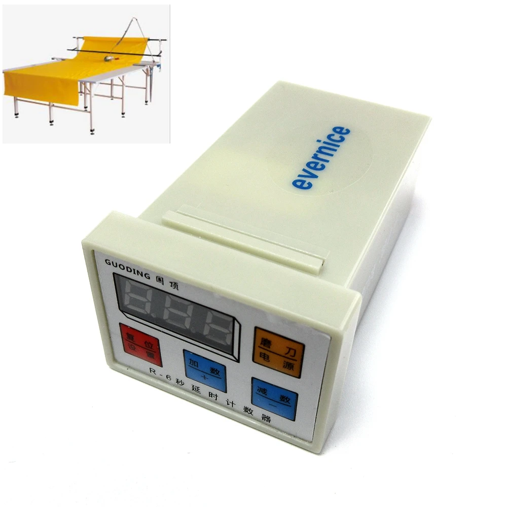 220 V Lcd счетчик для раскройный станок торцевой резак инструмент