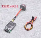 Беспроводной передатчик передачи изображения AV TS832, 48 каналов, 5,8 ГГц, 600 мВт, TX + Fatshark RP-SMA антенна для FPV RC квадрокоптера