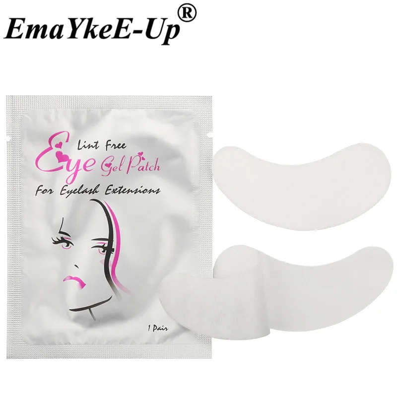 

50pairs Grafting Eyelashes Under Eye Pads For Eyelash Extension Paper Eye Gel Patches Sticker Wraps Lash Patch Makeup Tool